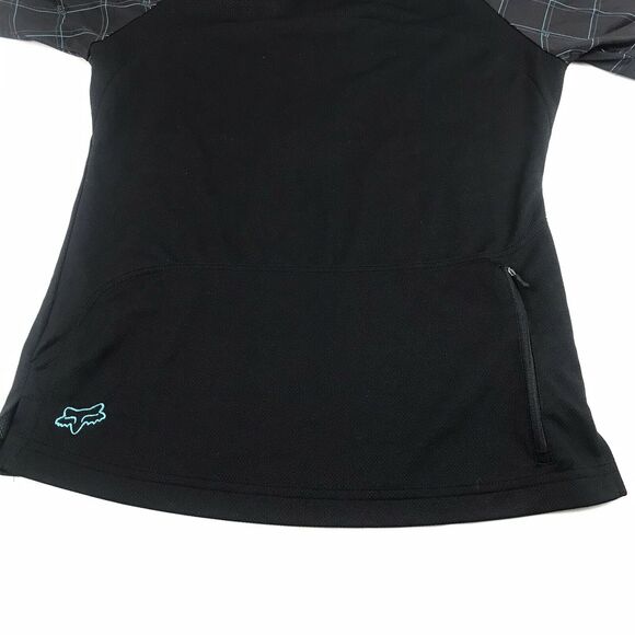 fox racing cycling jersey size small black and blue - Picture 9 of 12